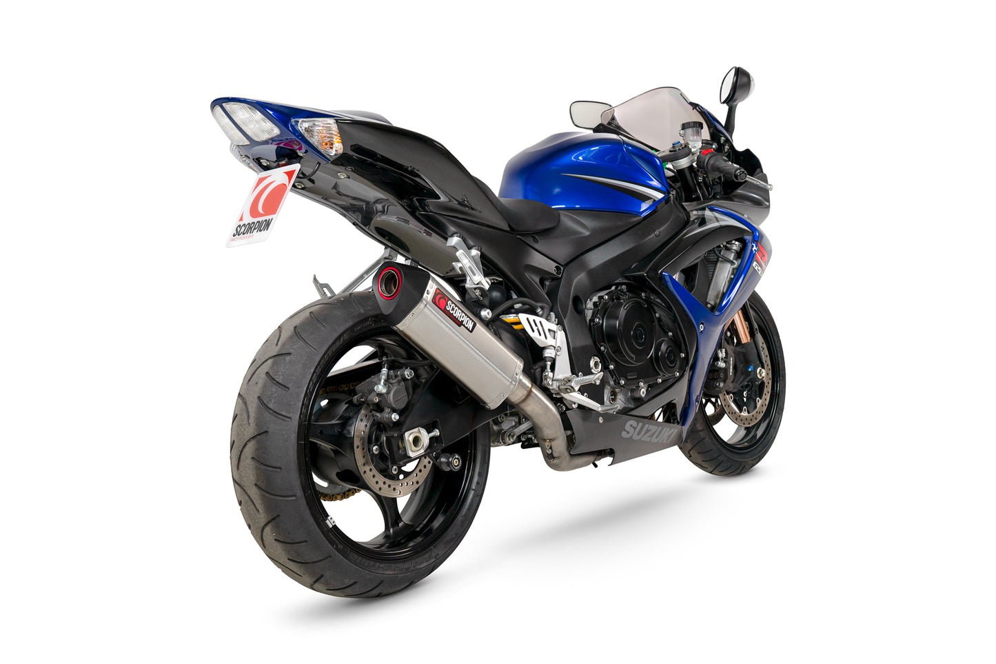 SCORPION SERKET PARALLEL SLIP-ON SUZUKI GSX R 600/750 06'-07'