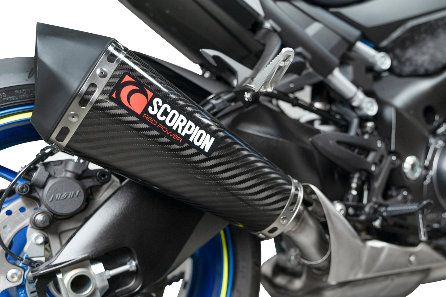 SCORPION SERKET TAPER SLIP-ON SUZUKI GSX S1000 21'-23' CARBON FIBER
