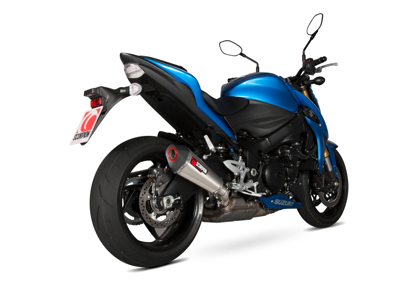 SCORPION SERKET TAPER SLIP-ON SUZUKI GSX S1000 /GSX S1000F 15'-20' STAINLESS STEEL.