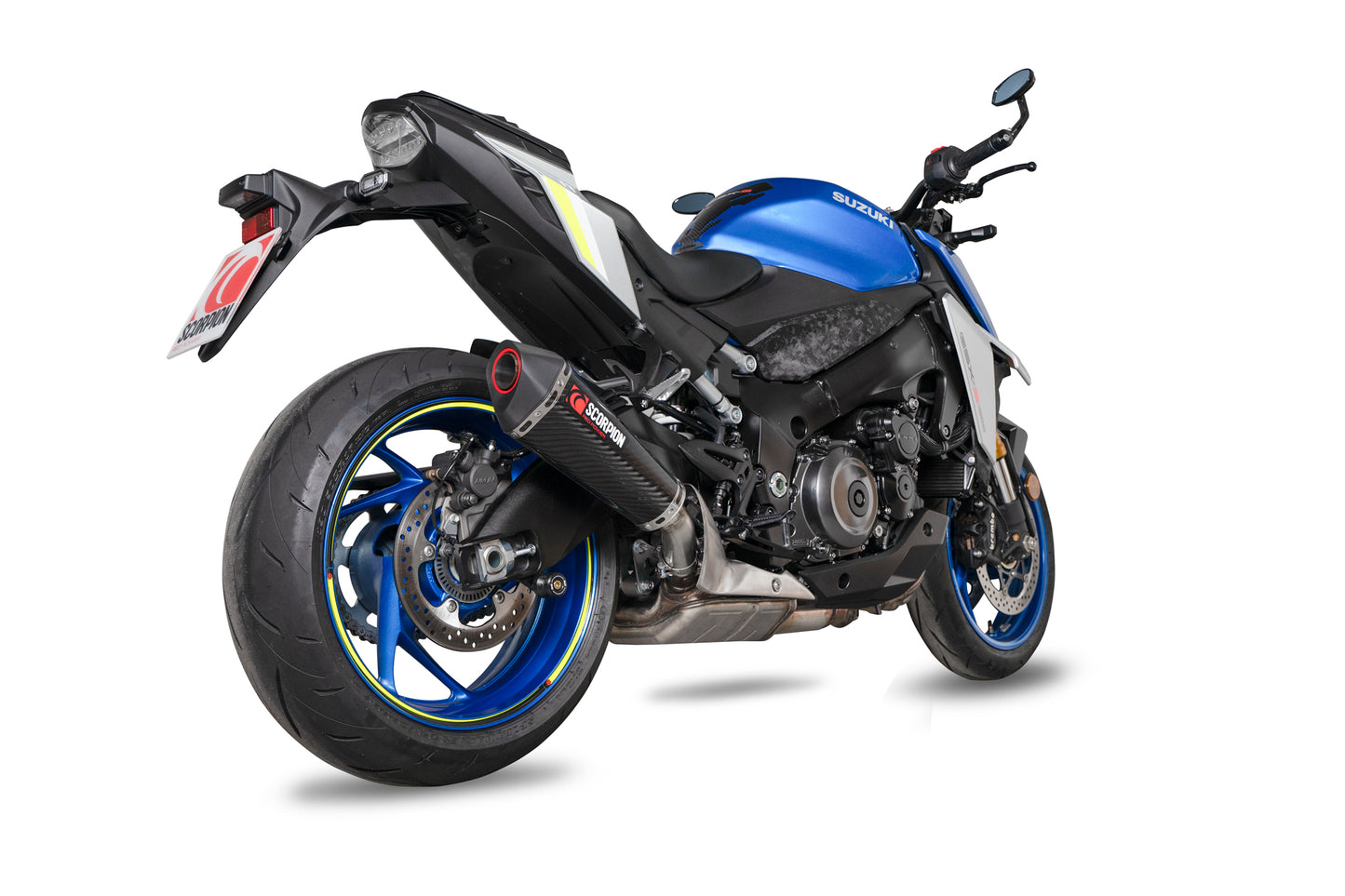 SCORPION SERKET TAPER SLIP-ON SUZUKI GSX S1000 21'-23' CARBON FIBER
