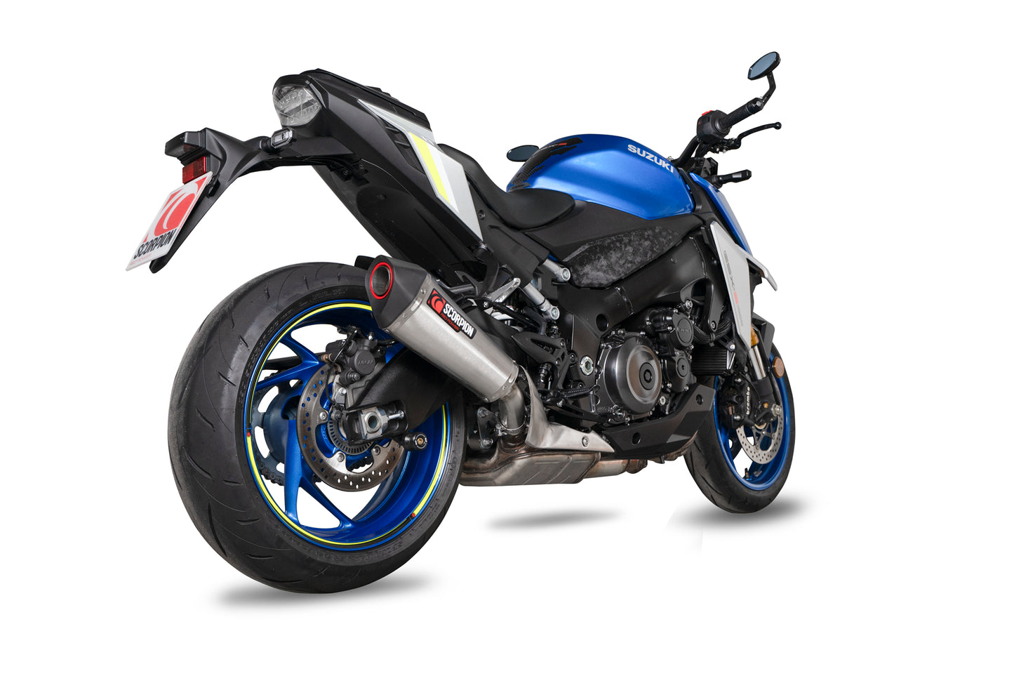 SCORPION SERKET TAPER SLIP-ON SUZUKI GSX S1000 21'-23' STAINLESS STEEL.