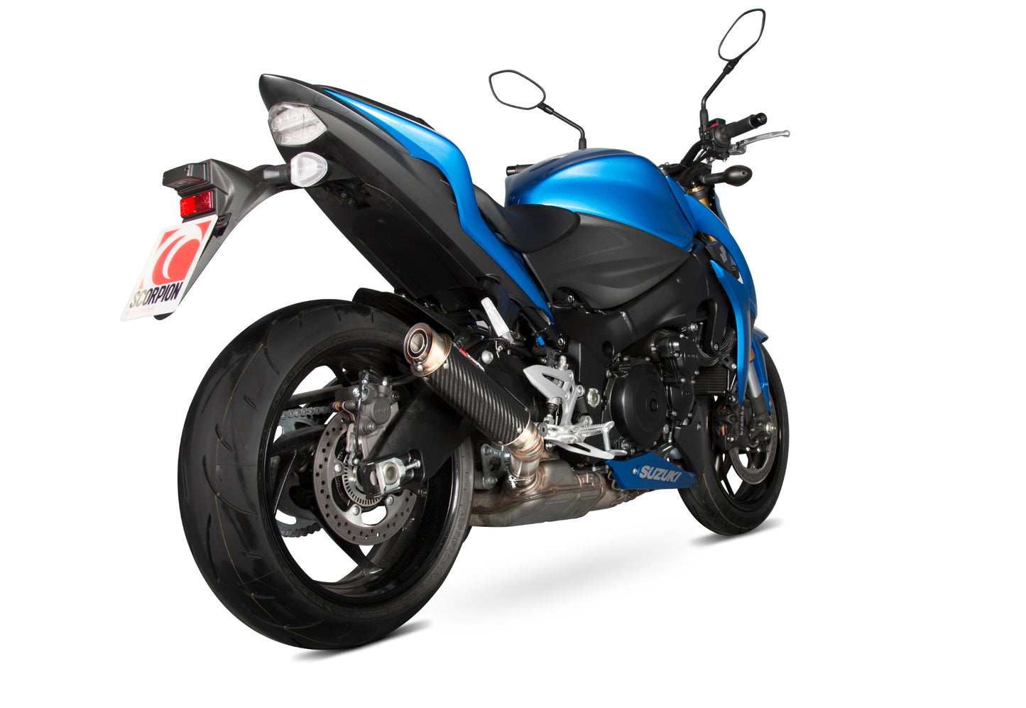 SCORPION RP1-GP SLIP-ON SUZUKI GSX-S 1000/GSX-S 1000F CARBON FIBRE 15'-20'