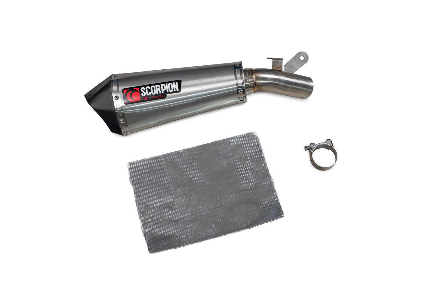 SCORPION SERKET TAPER SLIP-ON SUZUKI GSX S1000 GT 22'-23' STAINLESS STEEL.