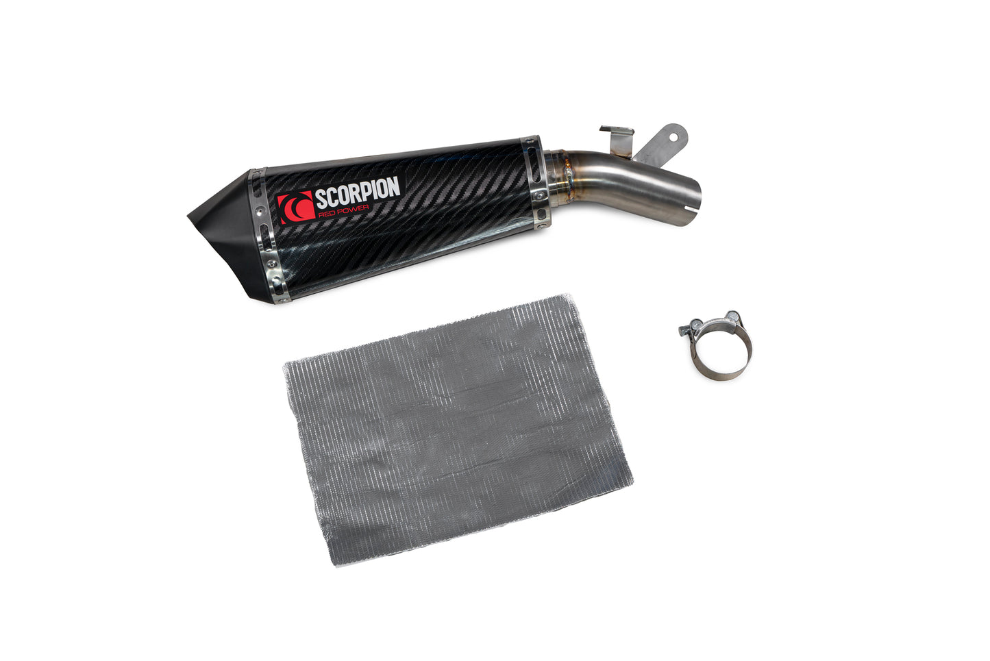SCORPION SERKET TAPER SLIP-ON SUZUKI GSX S1000 GT 22'-23' CARBON FIBER