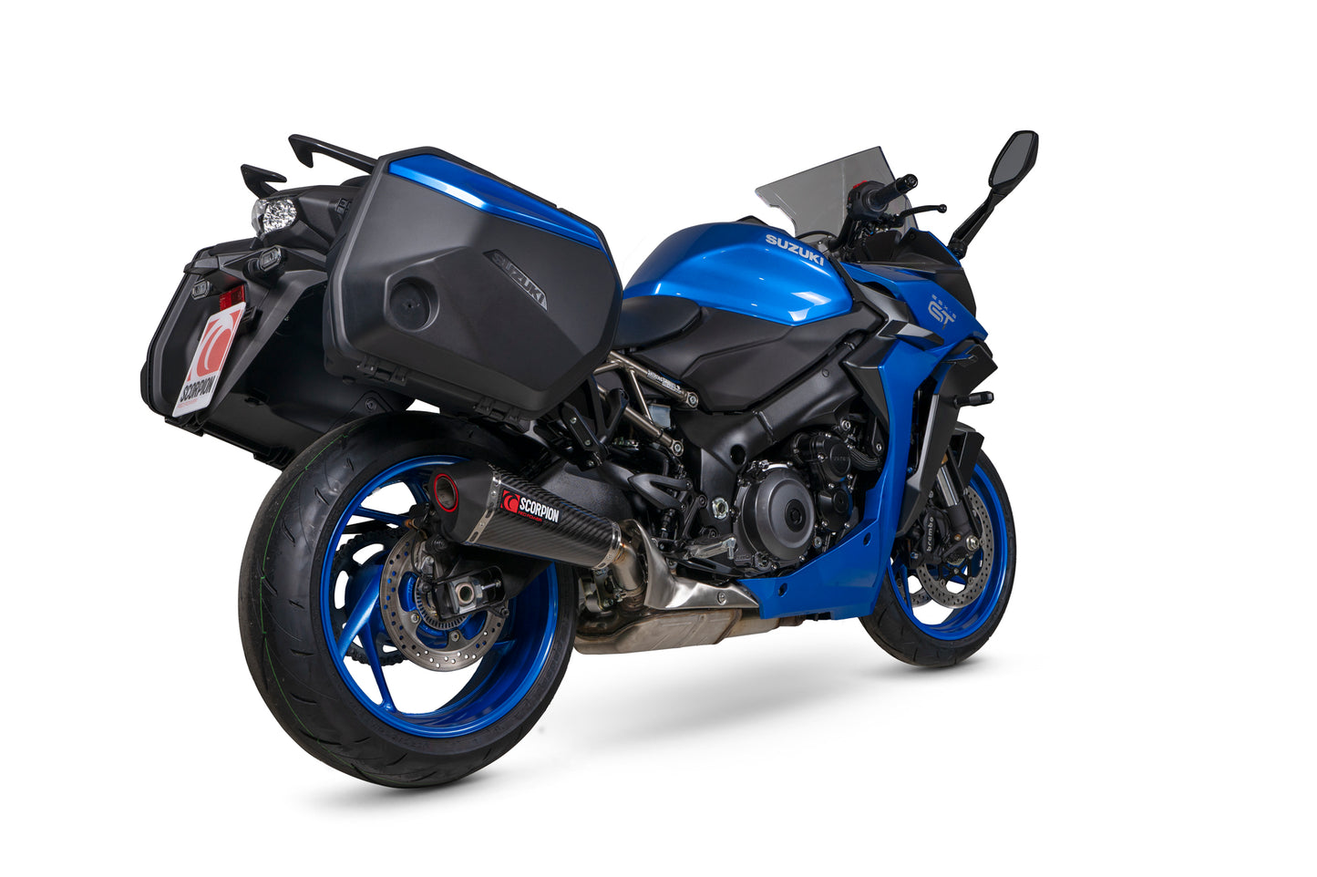 SCORPION SERKET TAPER SLIP-ON SUZUKI GSX S1000 GT 22'-23' CARBON FIBER