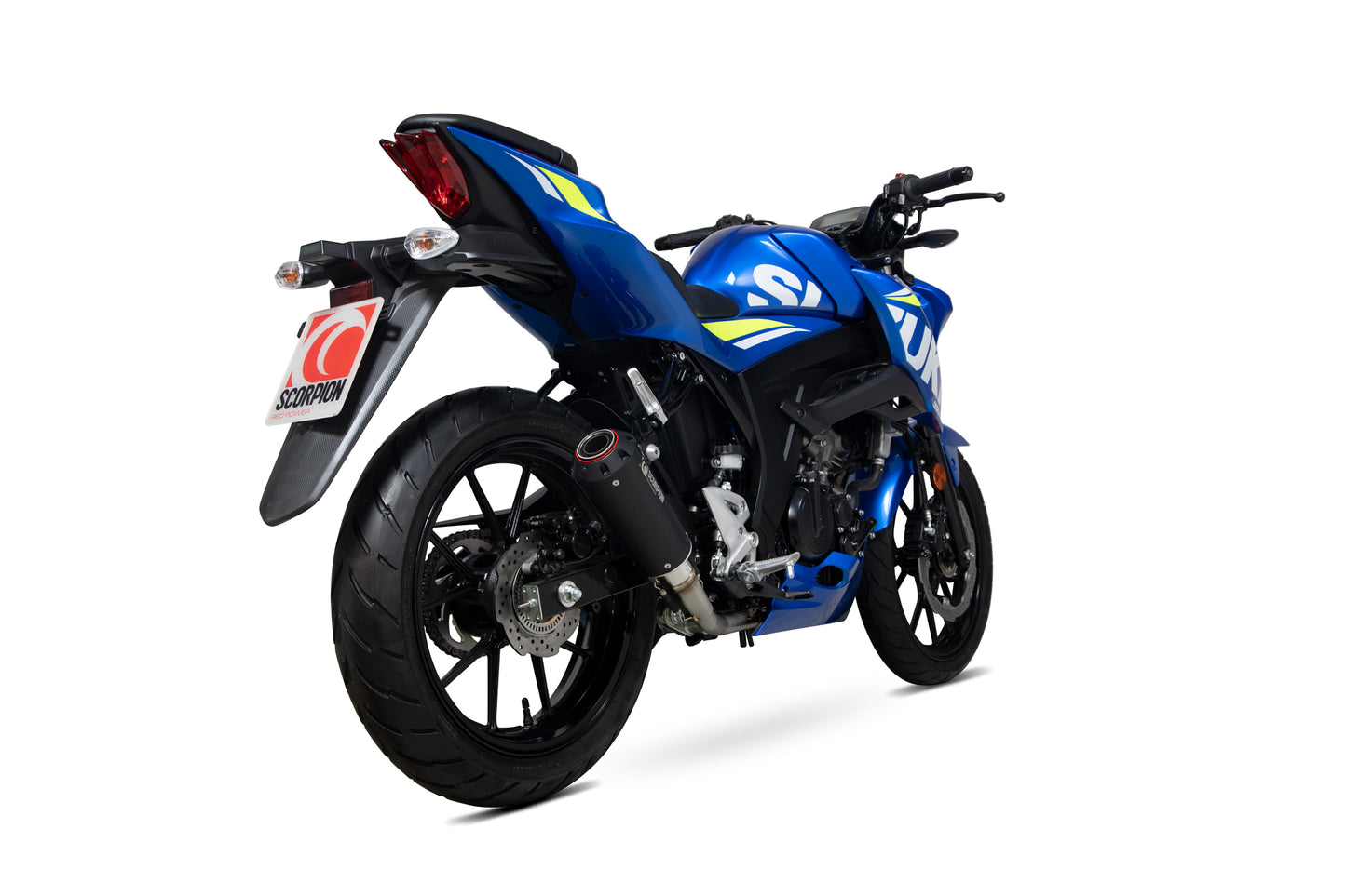 SCORPION RED POWER FULL SYSTEM SUZUKI GSX-S 125/150 17'-21'