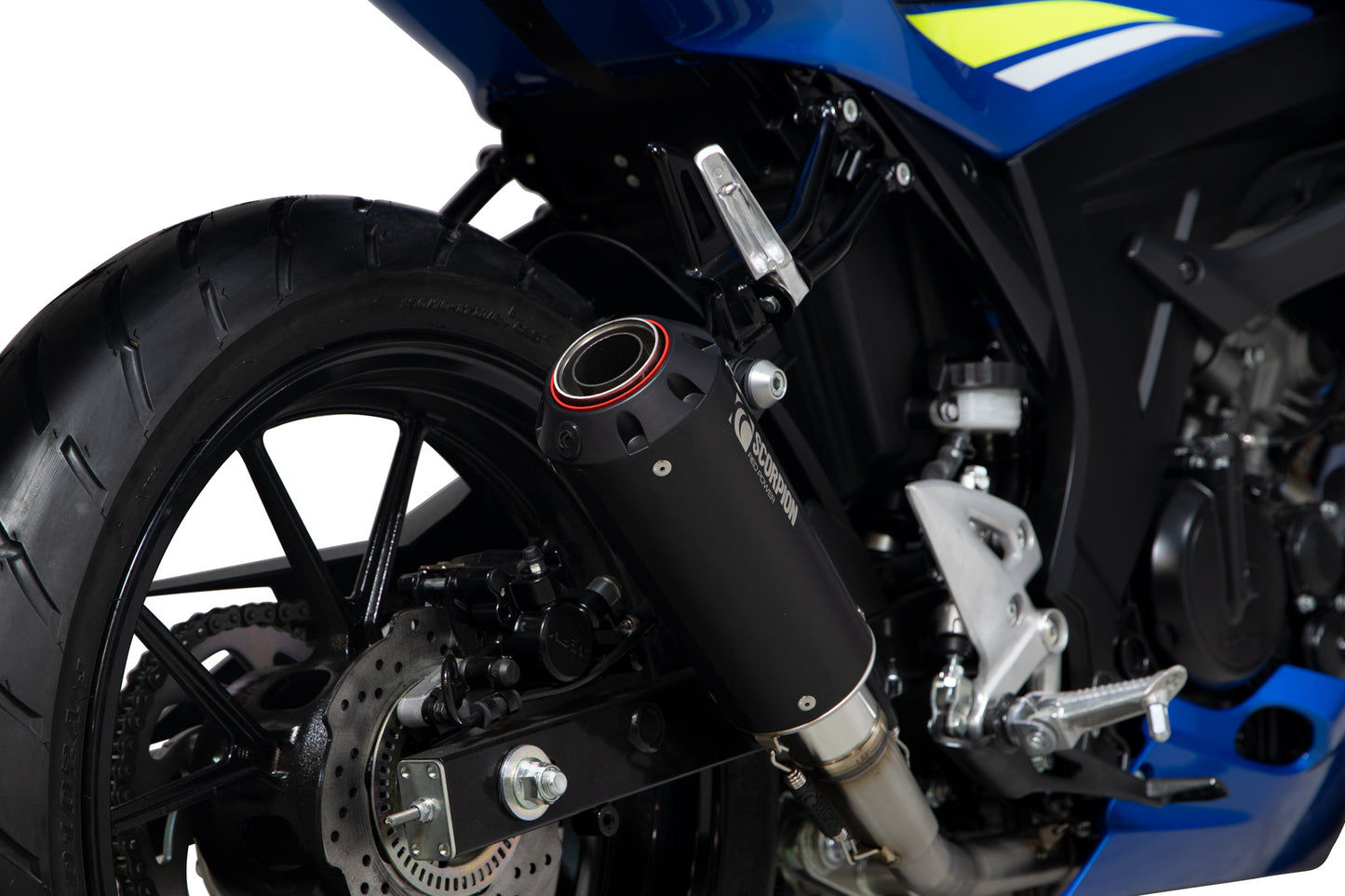 SCORPION RED POWER FULL SYSTEM SUZUKI GSX-S 125/150 17'-21'