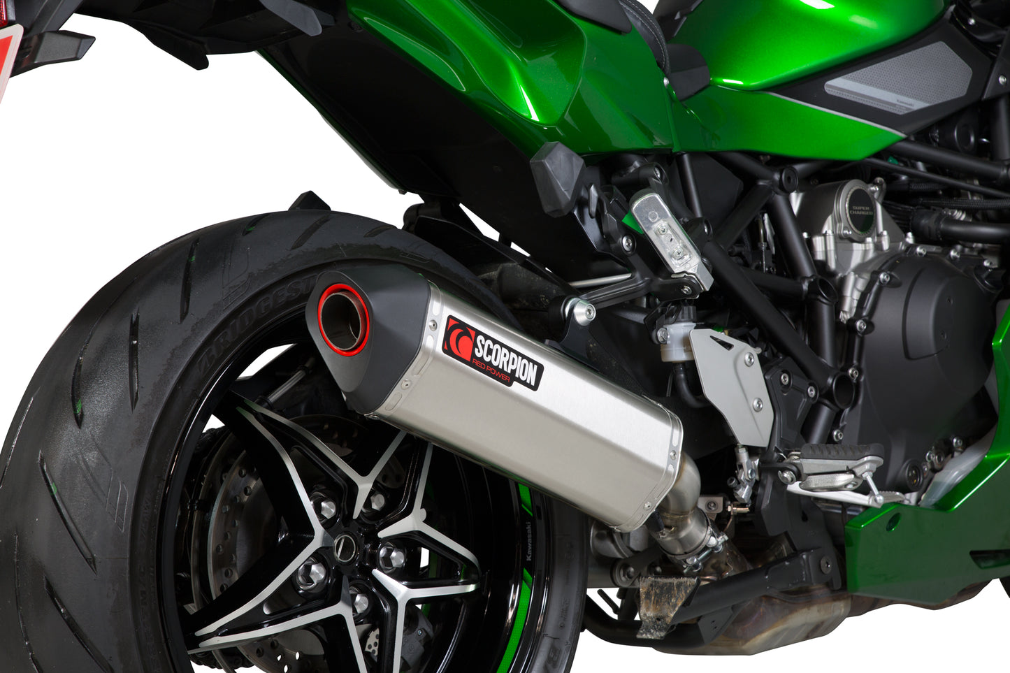 SCORPION SERKET PARALLEL SLIP-ON KAWASAKI NINJA H2 SX 18'-20'