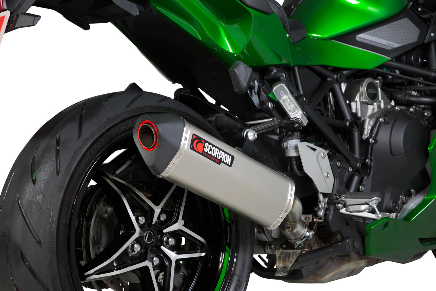 SCORPION SERKET PARALLEL SLIP-ON KAWASAKI NINJA H2 SX 18'-20'