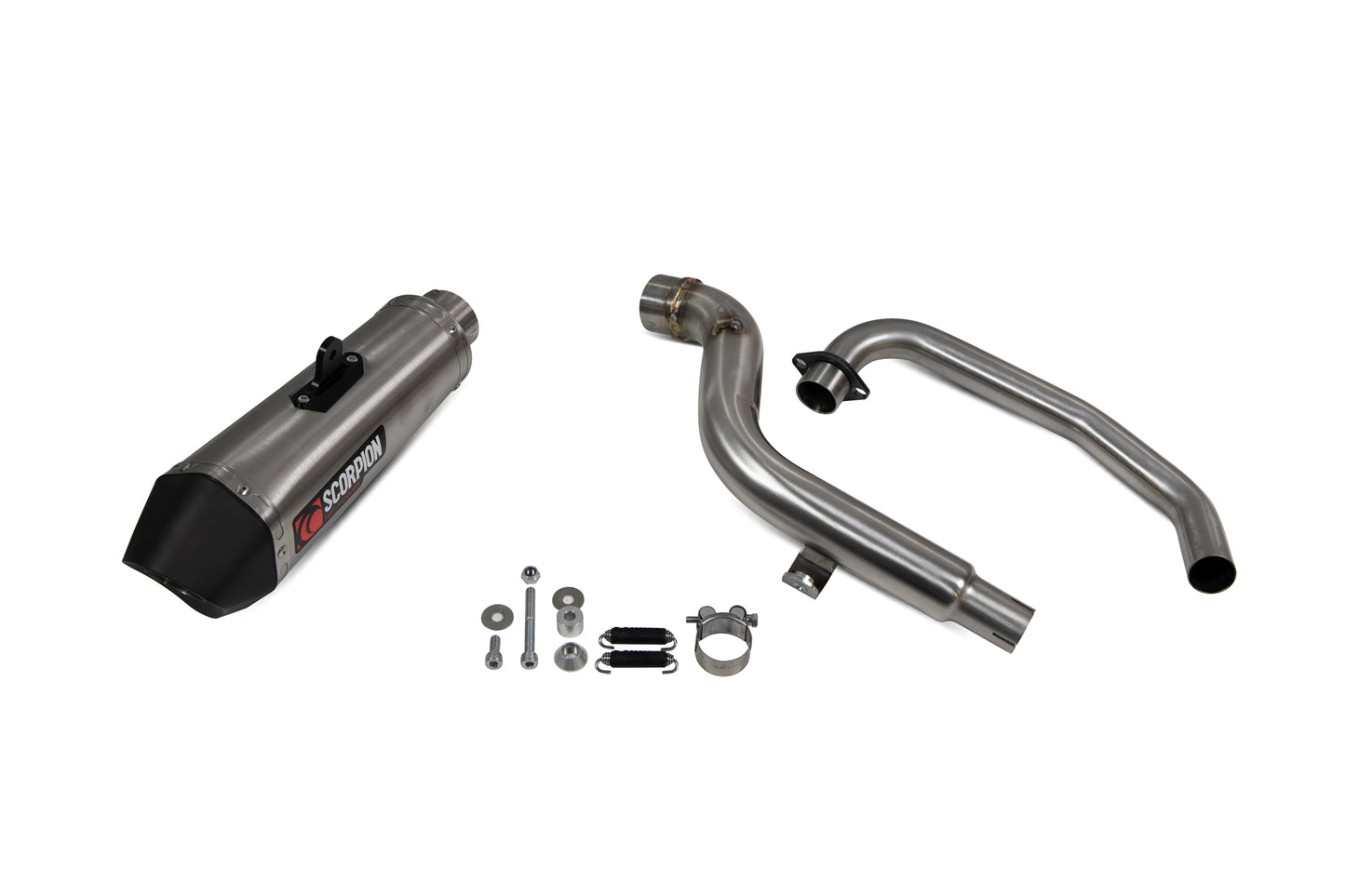 SCORPION SERKET TAPER FULL SYSYTEM HONDA CB 125 F 17'-20' ACERO INOX.