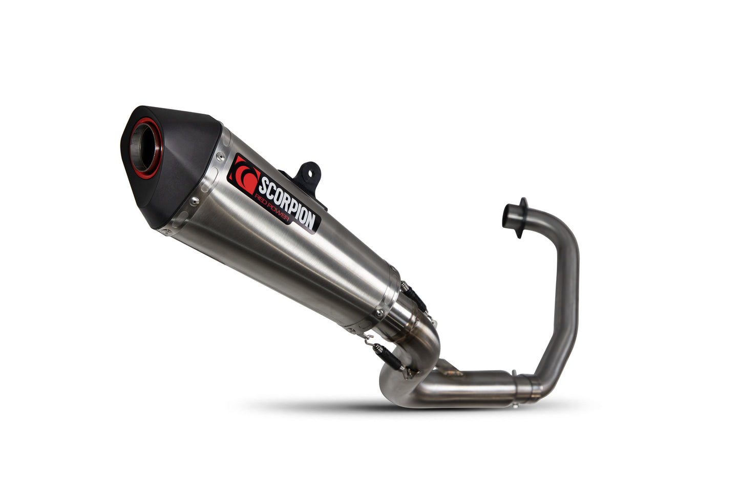 SCORPION SERKET TAPER FULL SYSYTEM HONDA CB 125 F 17'-20' ACERO INOX.