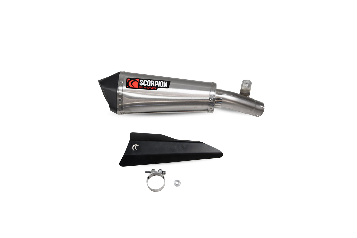 SCORPION SERKET TAPER SLIP-ON SUZUKI KATANA GSX S 1000 19'-23' STAINLESS STEEL.