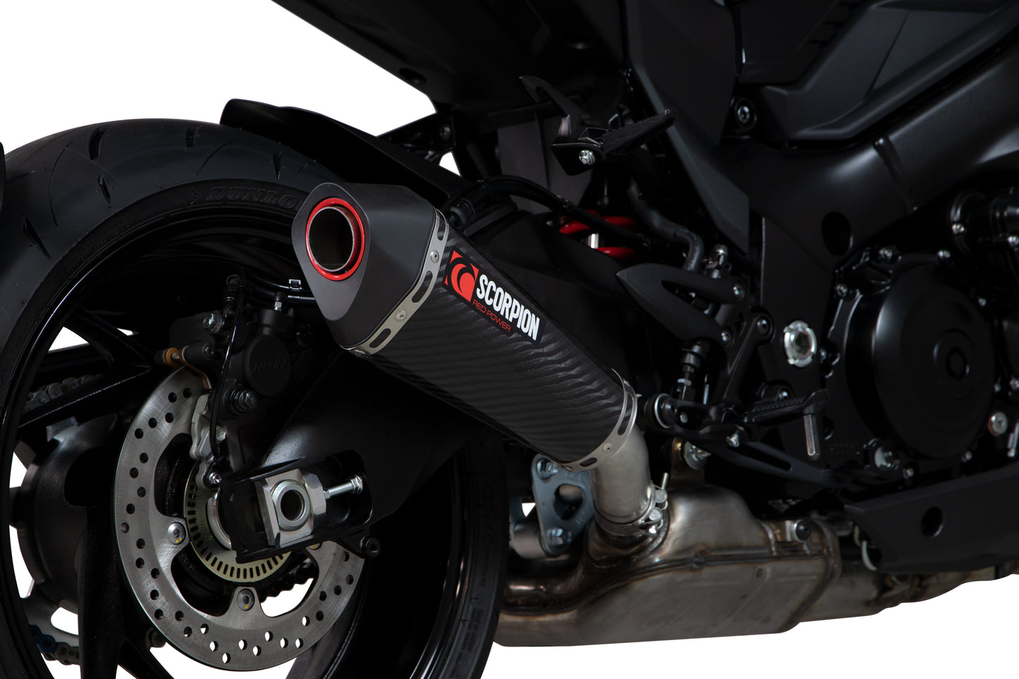 SCORPION SERKET TAPER SLIP-ON SUZUKI KATANA GSX S 1000 19'-23' CARBON FIBER