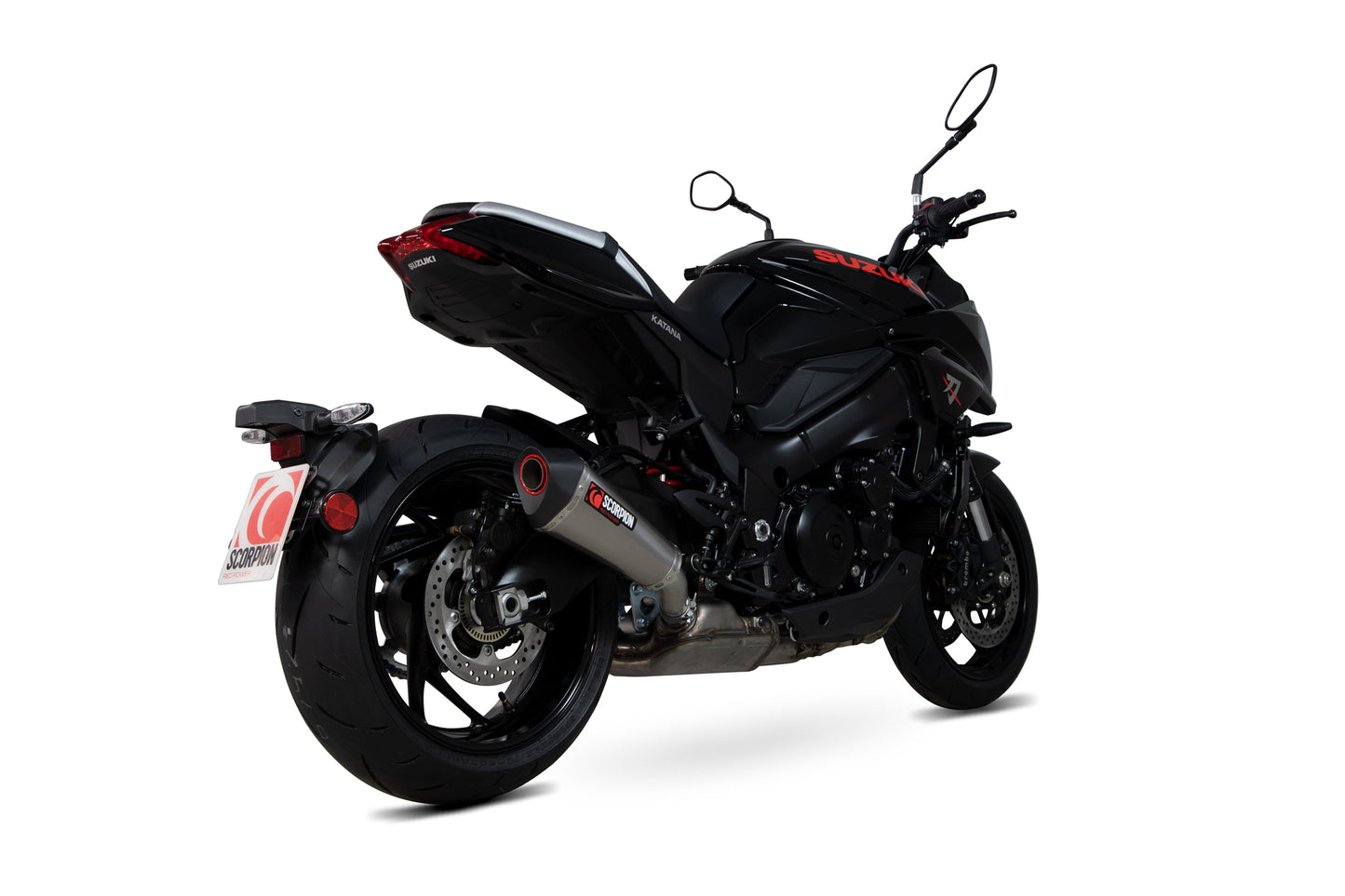 SCORPION SERKET TAPER SLIP-ON SUZUKI KATANA GSX S 1000 19'-20'