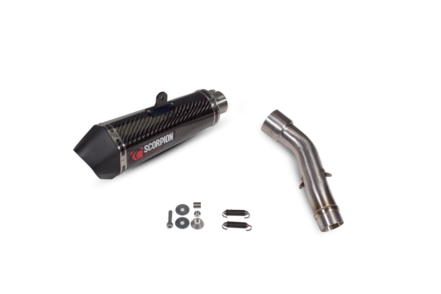 SCORPION SERKET TAPER SLIP-ON (remove factory catalyst) DUCATI MONSTER 821 18'-20' CARBON