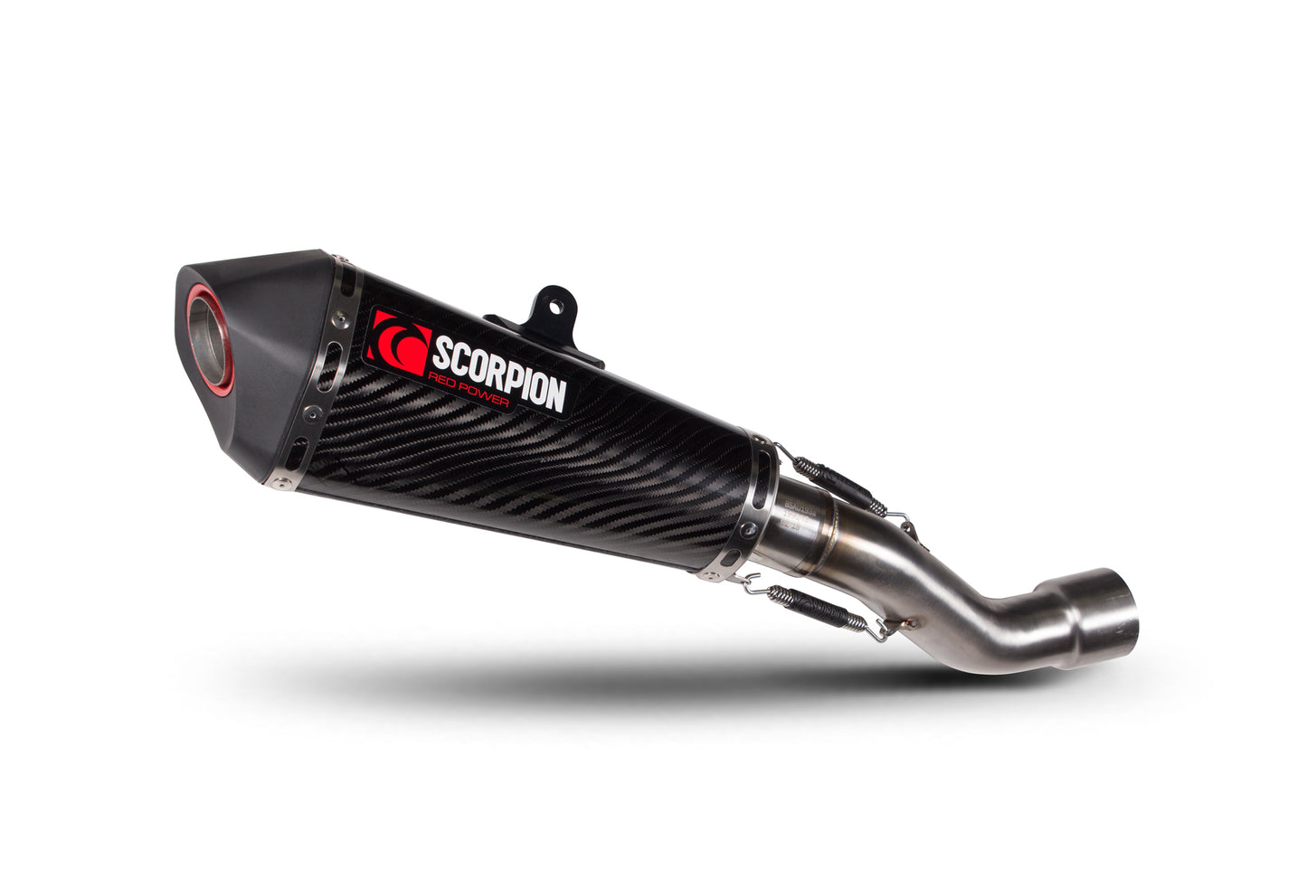 SCORPION SERKET TAPER SLIP-ON (remove factory catalyst) DUCATI MONSTER 821 18'-20' CARBON