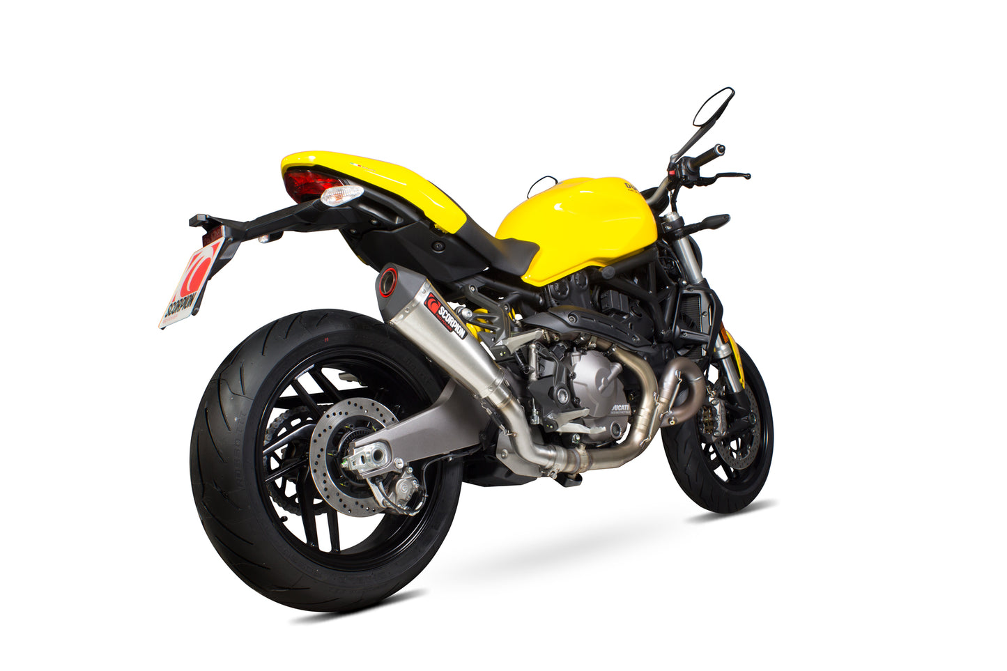 SCORPION SERKET TAPER SLIP-ON (remove factory catalyst) DUCATI MONSTER 821 18'-20'
