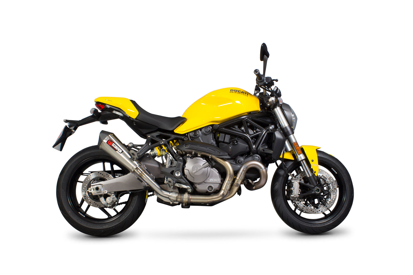 SCORPION SERKET TAPER SLIP-ON (remove factory catalyst) DUCATI MONSTER 821 18'-20'
