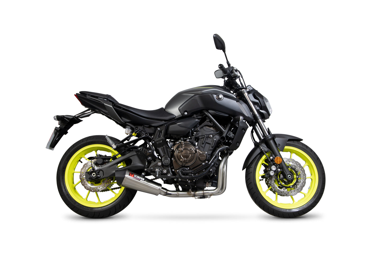SCORPION SERKET TAPER DE CAT RACE FULL SYSTEM YAMAHA MT 07 14'-21'