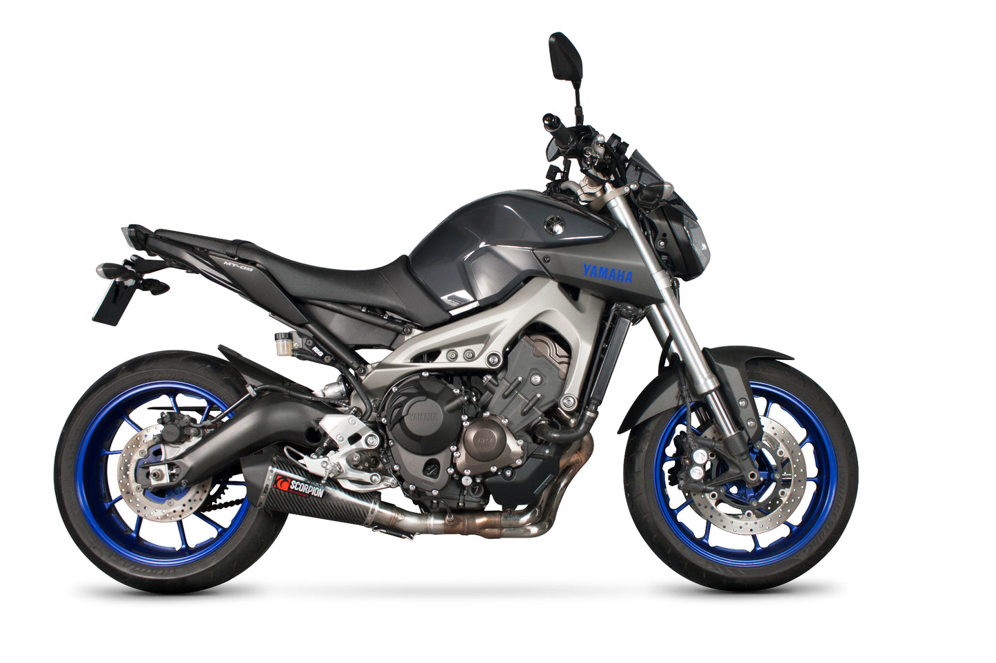 SCORPION SERKET TAPER SLIP-ON YAMAHA MT 09 13'-20' /MT 09 SP 18'-20' CARBON FIBER
