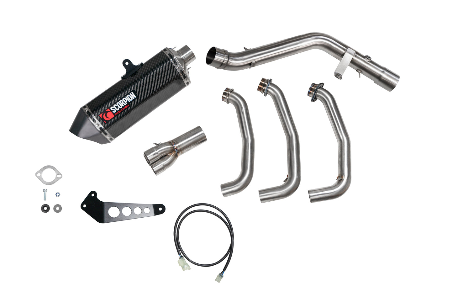 SCORPION SERKET TAPER FULL SYSTEM YAMAHA MT 09 21'-23' CARBON FIBRE