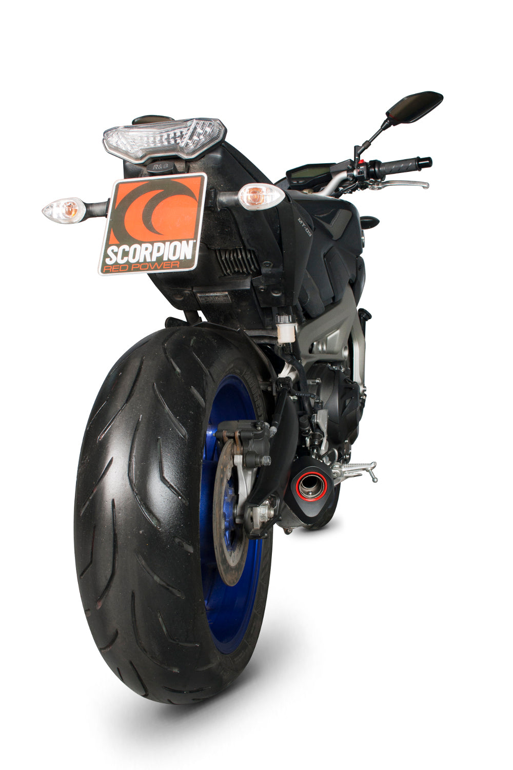 SCORPION SERKET TAPER SLIP-ON YAMAHA MT 09 13'-20' /MT 09 SP 18'-20' CARBON FIBER