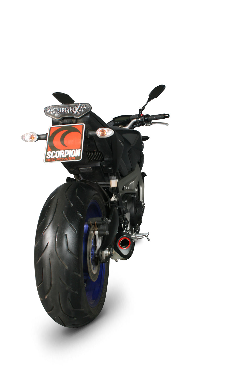 SCORPION SERKET TAPER FULL SYSTEM YAMAHA MT 09 13'-20' /MT 09 SP 18'-20' STAINLESS STEEL. (NOT APPROVED)