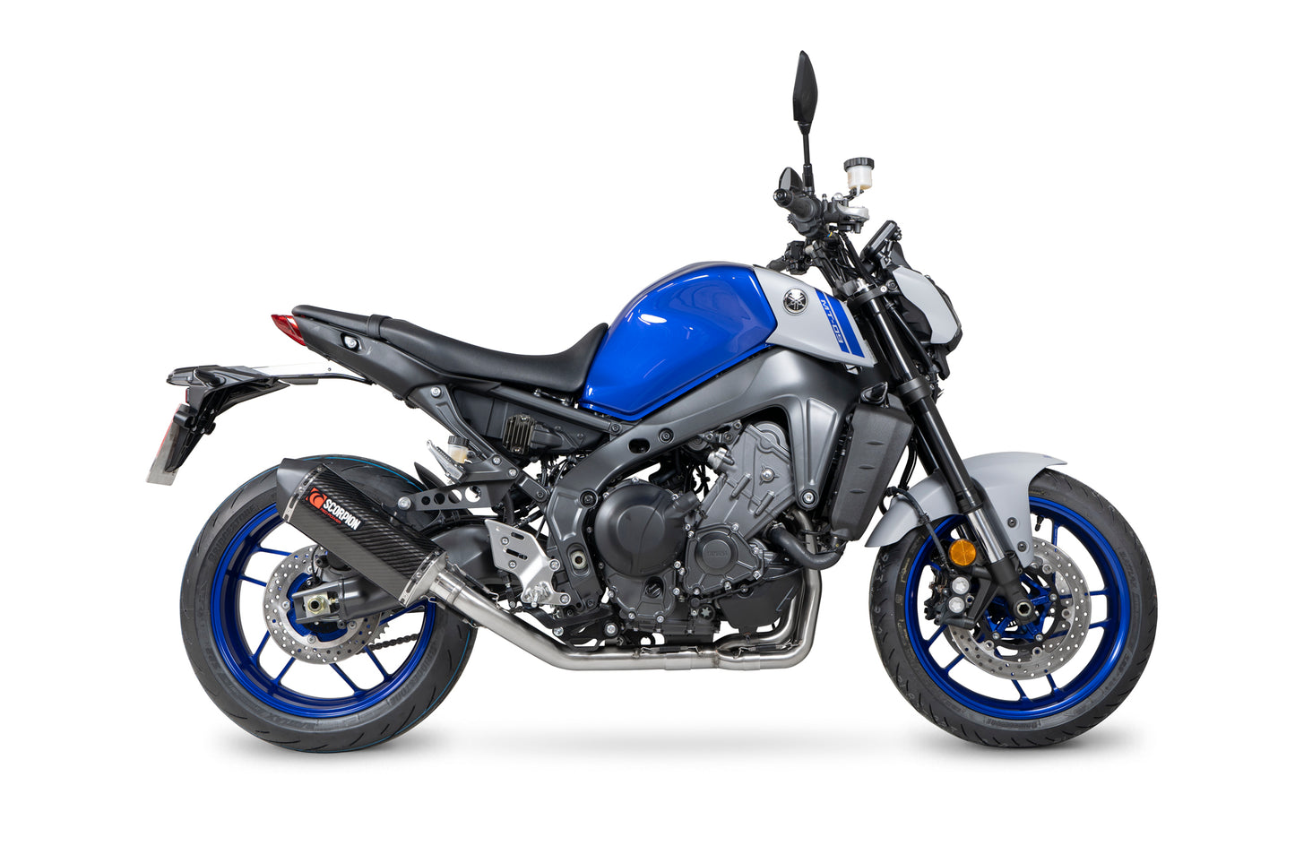 SCORPION SERKET TAPER FULL SYSTEM YAMAHA MT 09 21'-23' CARBON FIBRE