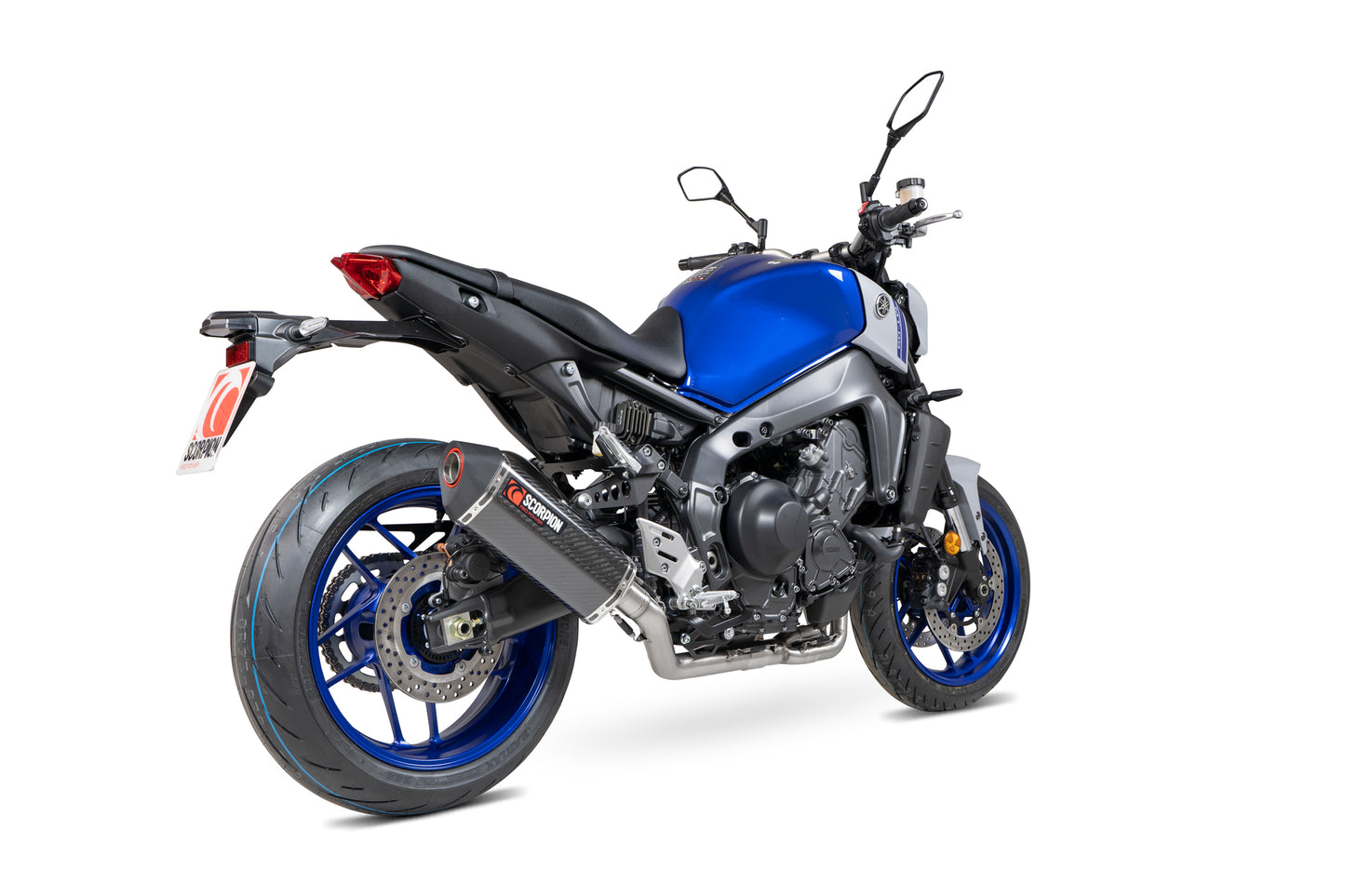 SCORPION SERKET TAPER FULL SYSTEM YAMAHA MT 09 21'-23' CARBON FIBRE
