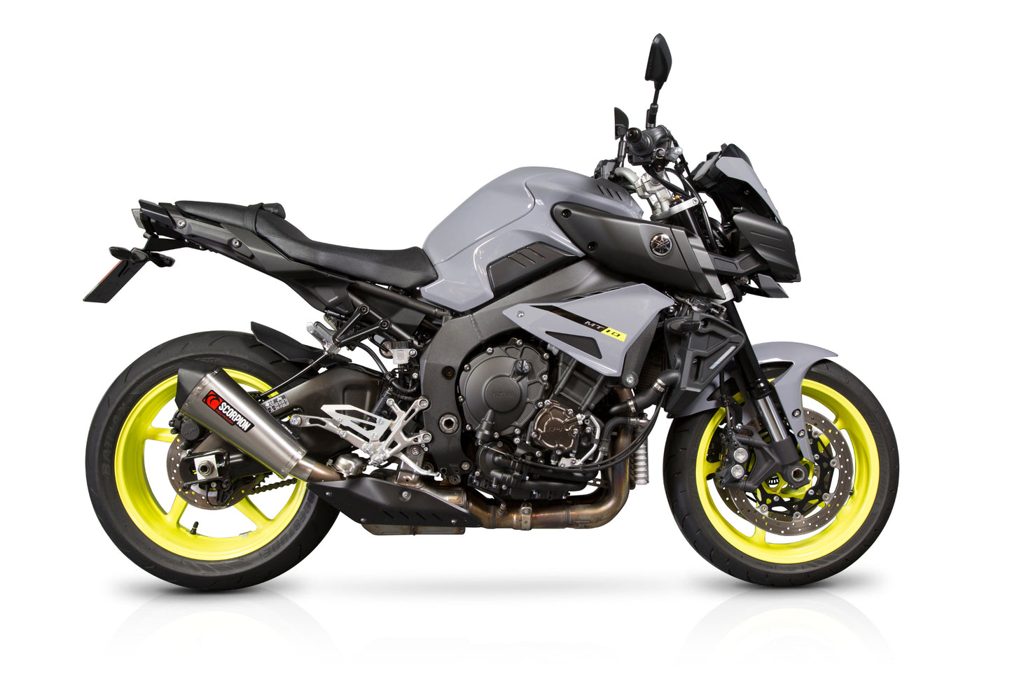 SCORPION SERKET TAPER SLIP-ON YAMAHA MT 10 16'-21' TITANIUM
