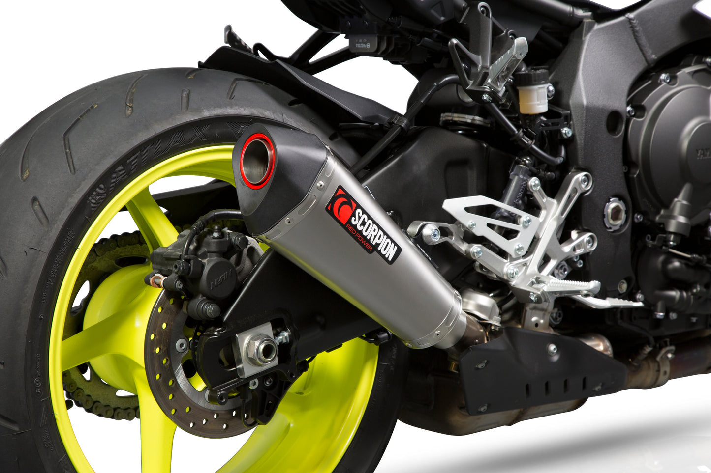 SCORPION SERKET TAPER SLIP-ON YAMAHA MT 10 16'-21' TITANIUM
