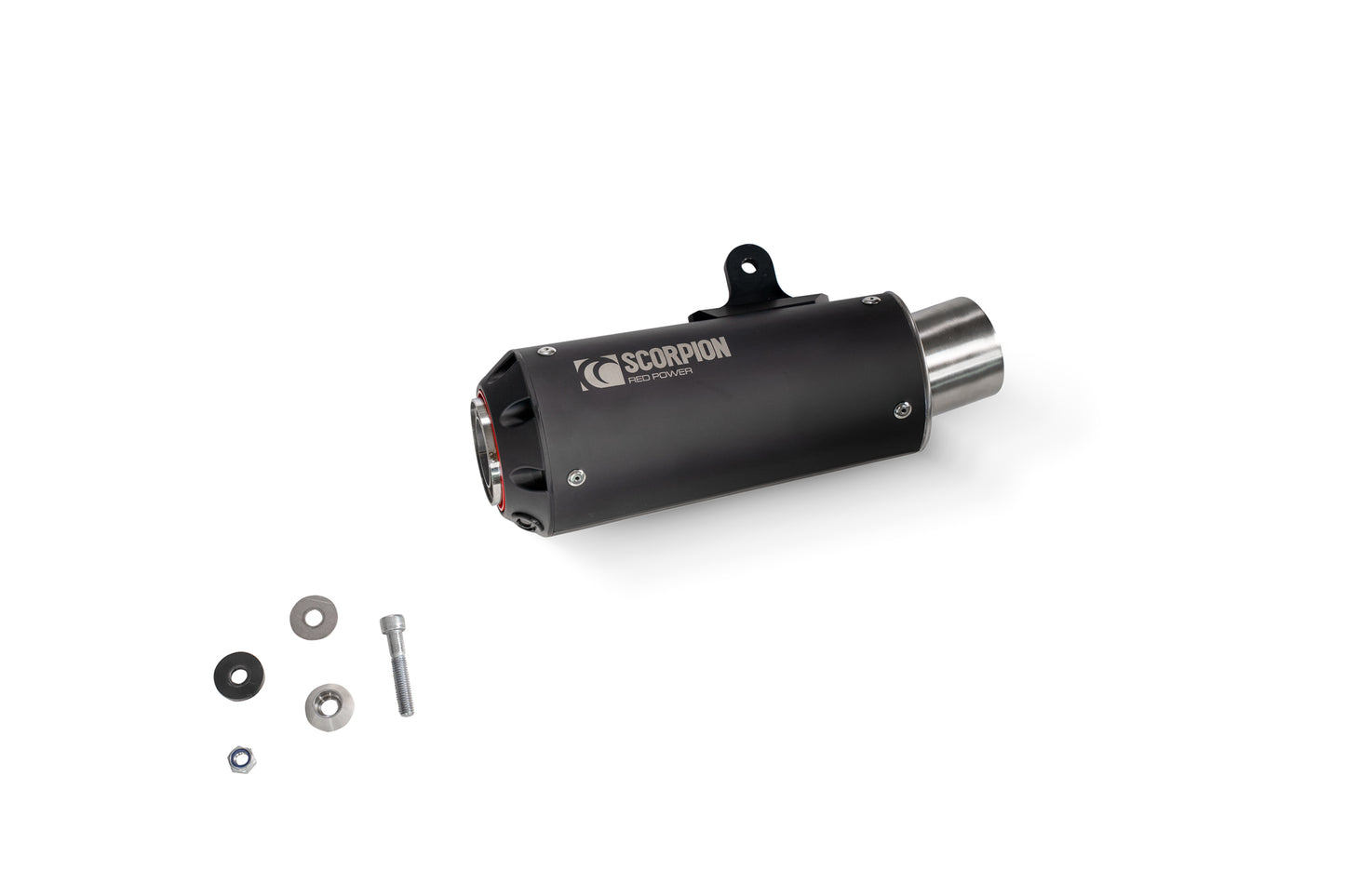 SCORPION RED POWER SLIP-ON YAMAHA MT 10 22'-25'