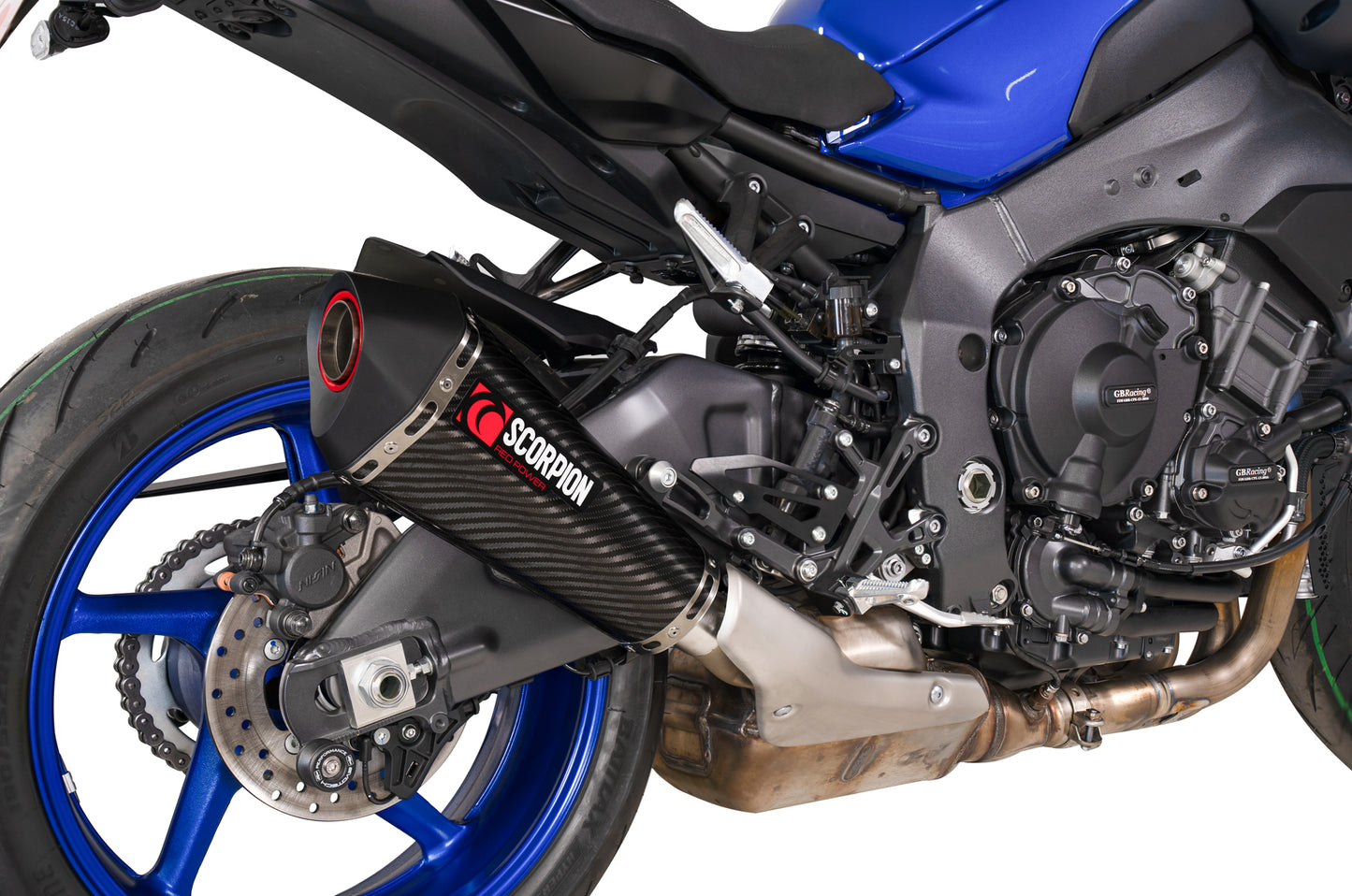 SCORPION SERKET TAPER SLIP-ON YAMAHA MT 10 22'-23' CARBON FIBER