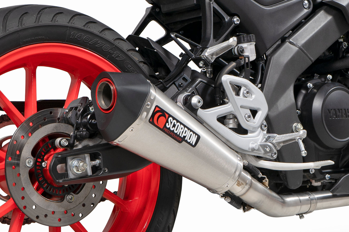 SCORPION SERKET TAPER FULL SYSTEM YAMAHA MT 125 (EURO4) 19'-20'