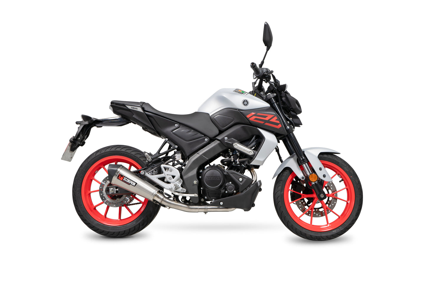 SCORPION SERKET TAPER FULL SYSTEM YAMAHA MT 125 (EURO4) 19'-20'