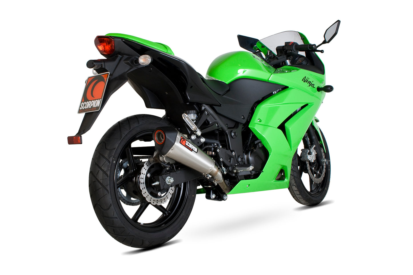 SCORPION SERKET TAPER SLIP-ON KAWASAKI NINJA 250R 08'-12'