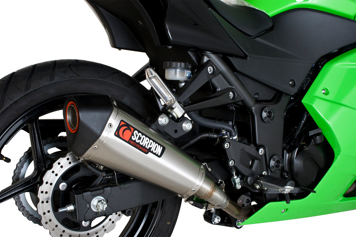 SCORPION SERKET TAPER SLIP-ON KAWASAKI NINJA 250R 08'-12'