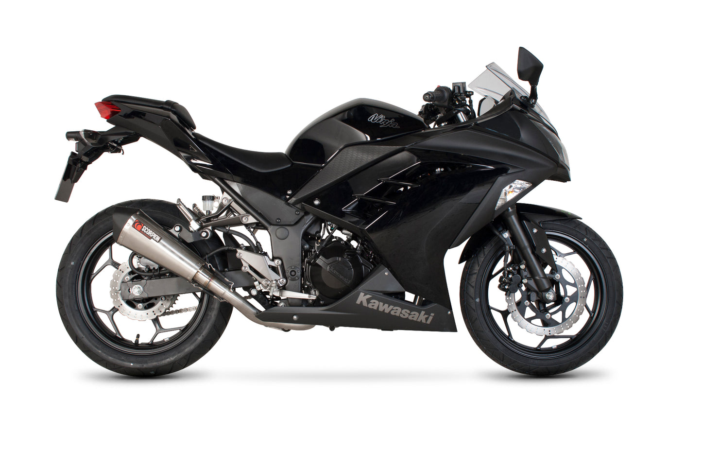 SCORPION SERKET TAPER FULL SYSTEM KAWASAKI NINJA 300 12'-17' / Z 300 15'-17