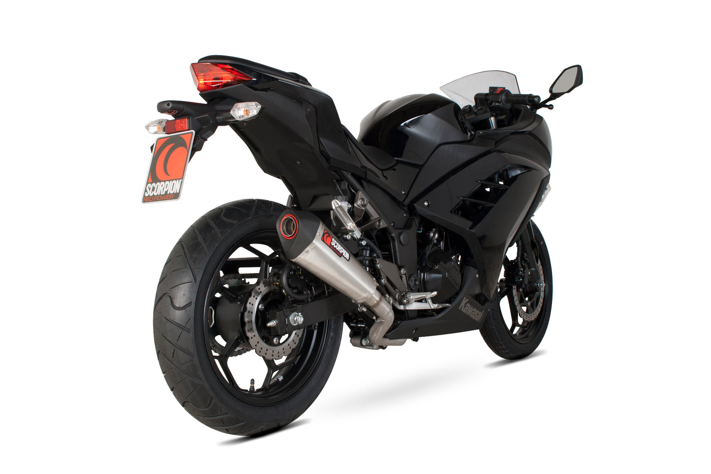 SCORPION SERKET TAPER FULL SYSTEM KAWASAKI NINJA 300 12'-17' / Z 300 15'-17