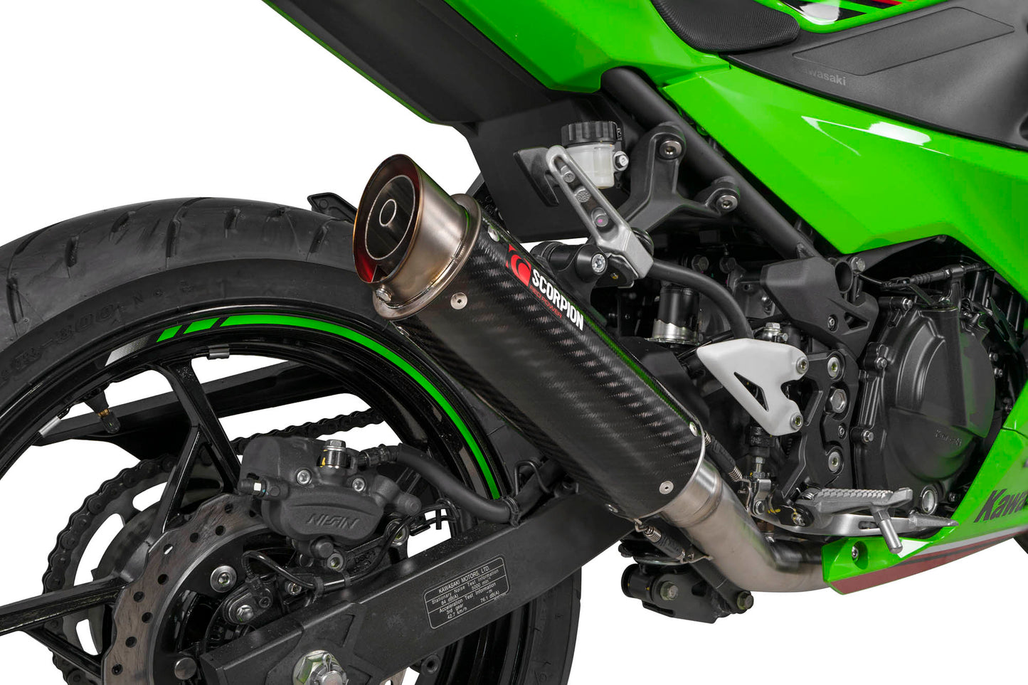 SCORPION RP1-GP RACE SYSTEM KAWASAKI NINJA 400 2018-23'