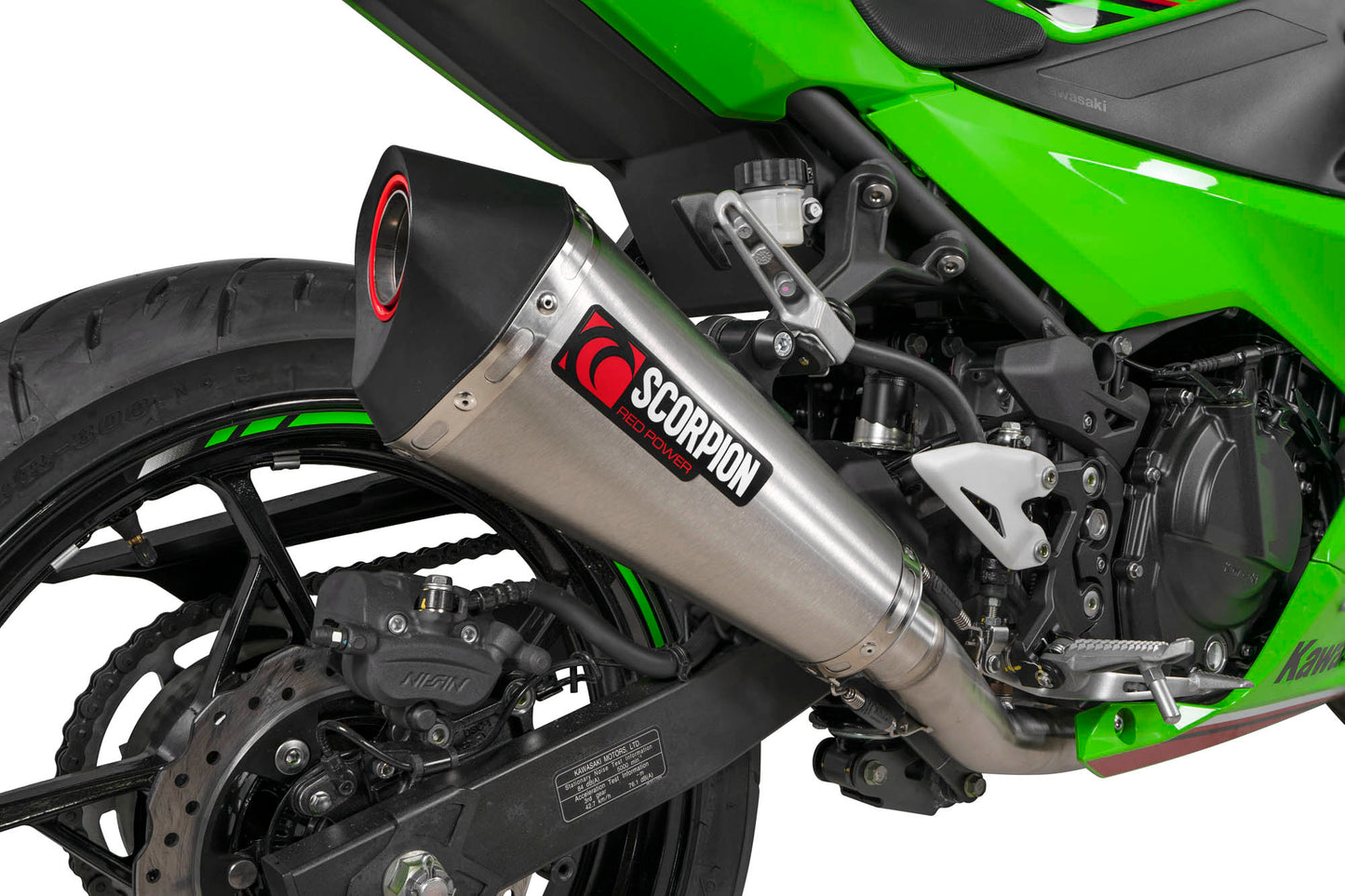 SCORPION SERKET TAPER RACE SYSTEM KAWASAKI NINJA 400 2018-23'