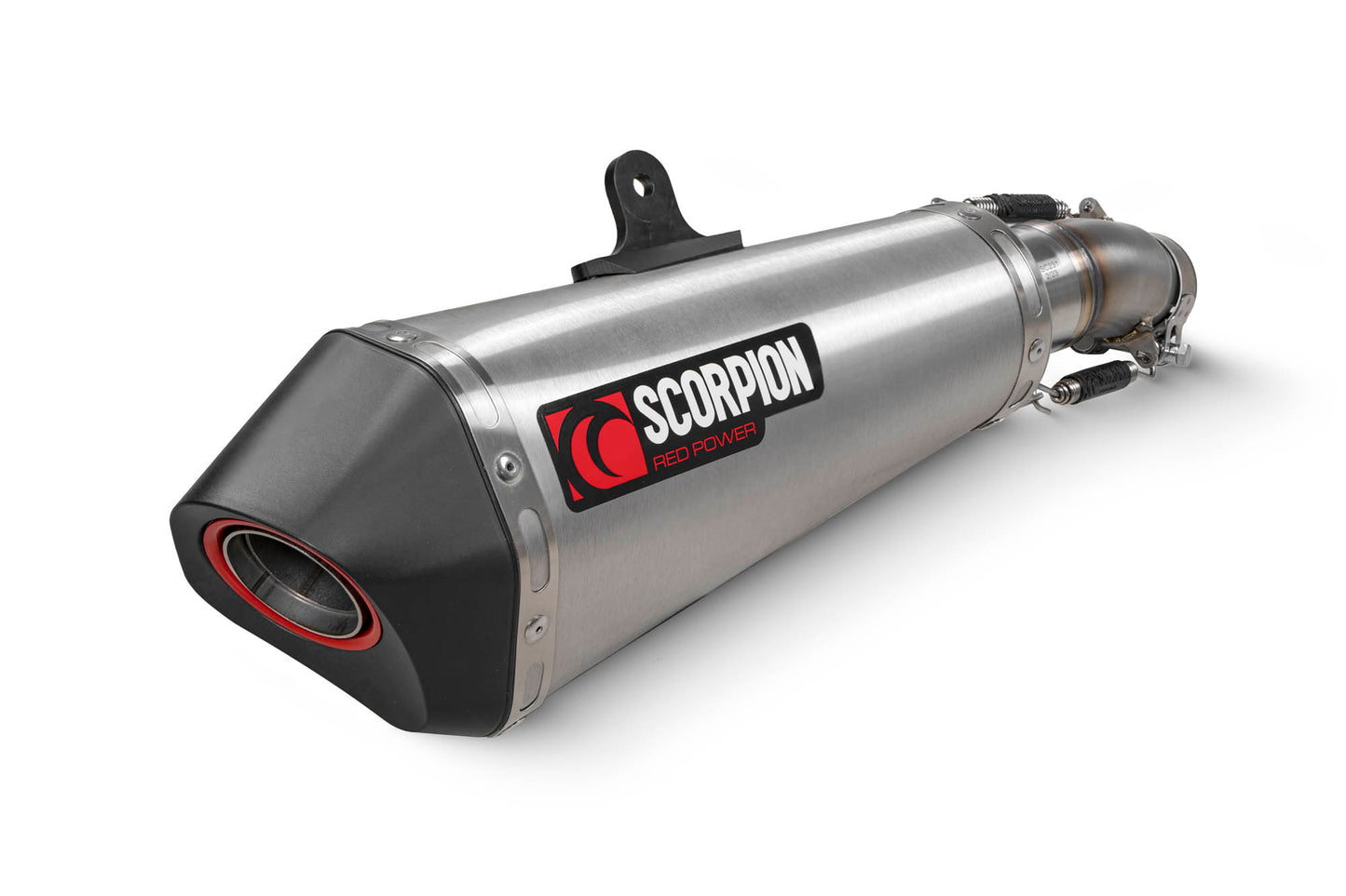 SCORPION SERKET TAPER SLIP-ON KAWASAKI NINJA 400 2018-23' STAINLESS STEEL