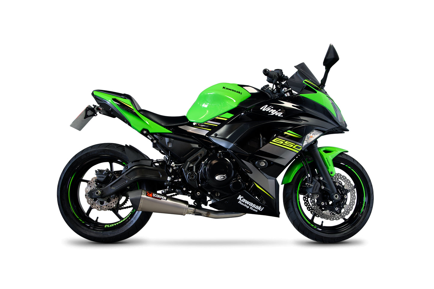 SCORPION SERKET TAPER FULL SYSTEM KAWASAKI NINJA 650 17'-22'