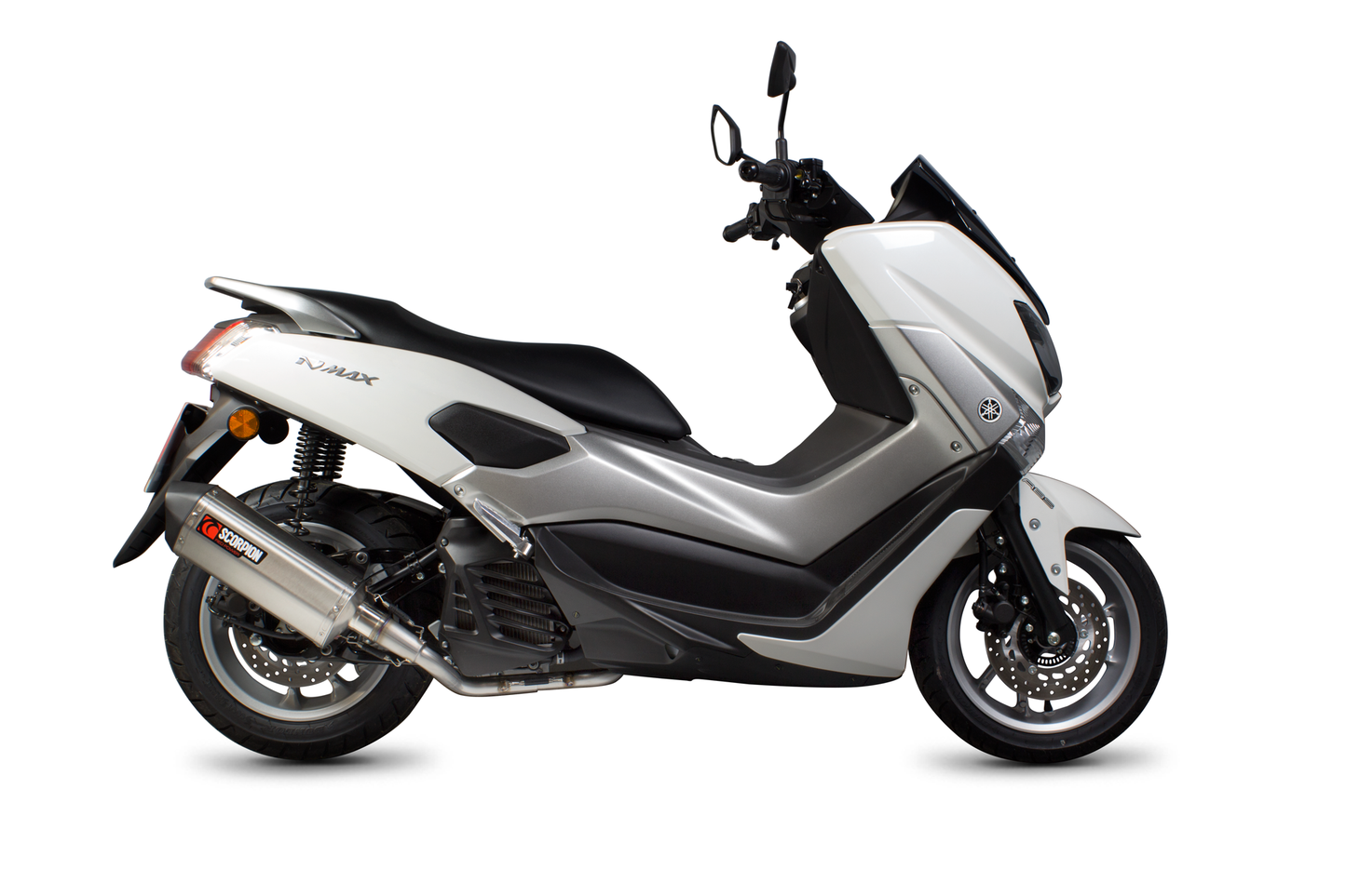 SCORPION SERKET PARALLEL FULL SYSTEM YAMAHA NMAX 125 15'-17' ACERO INOX.