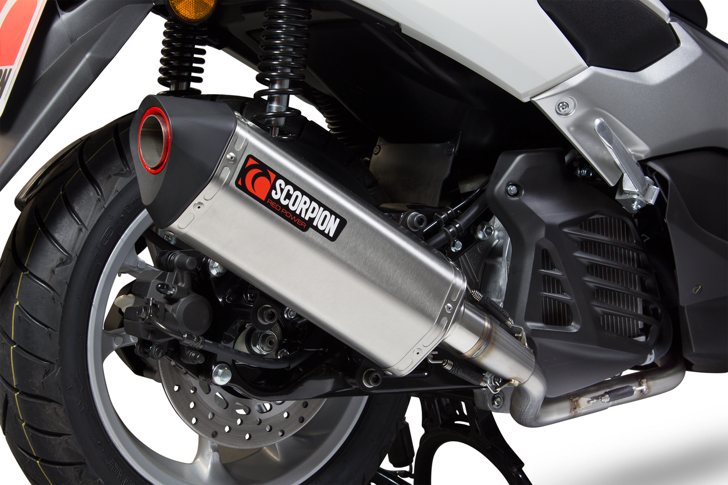 SCORPION SERKET PARALLEL FULL SYSTEM YAMAHA NMAX 125 15'-17' ACERO INOX.