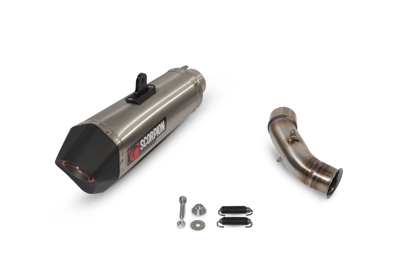 SCORPION SERKET TAPER SLIP-ON KTM RC 390 17'-21' STAINLESS STEEL.
