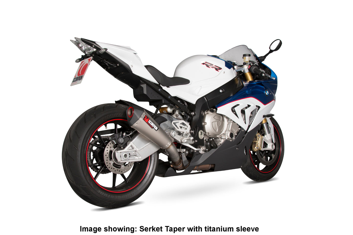 SCORPION SERKET TAPER SLIP-ON BMW S1000 RR 15'-16'