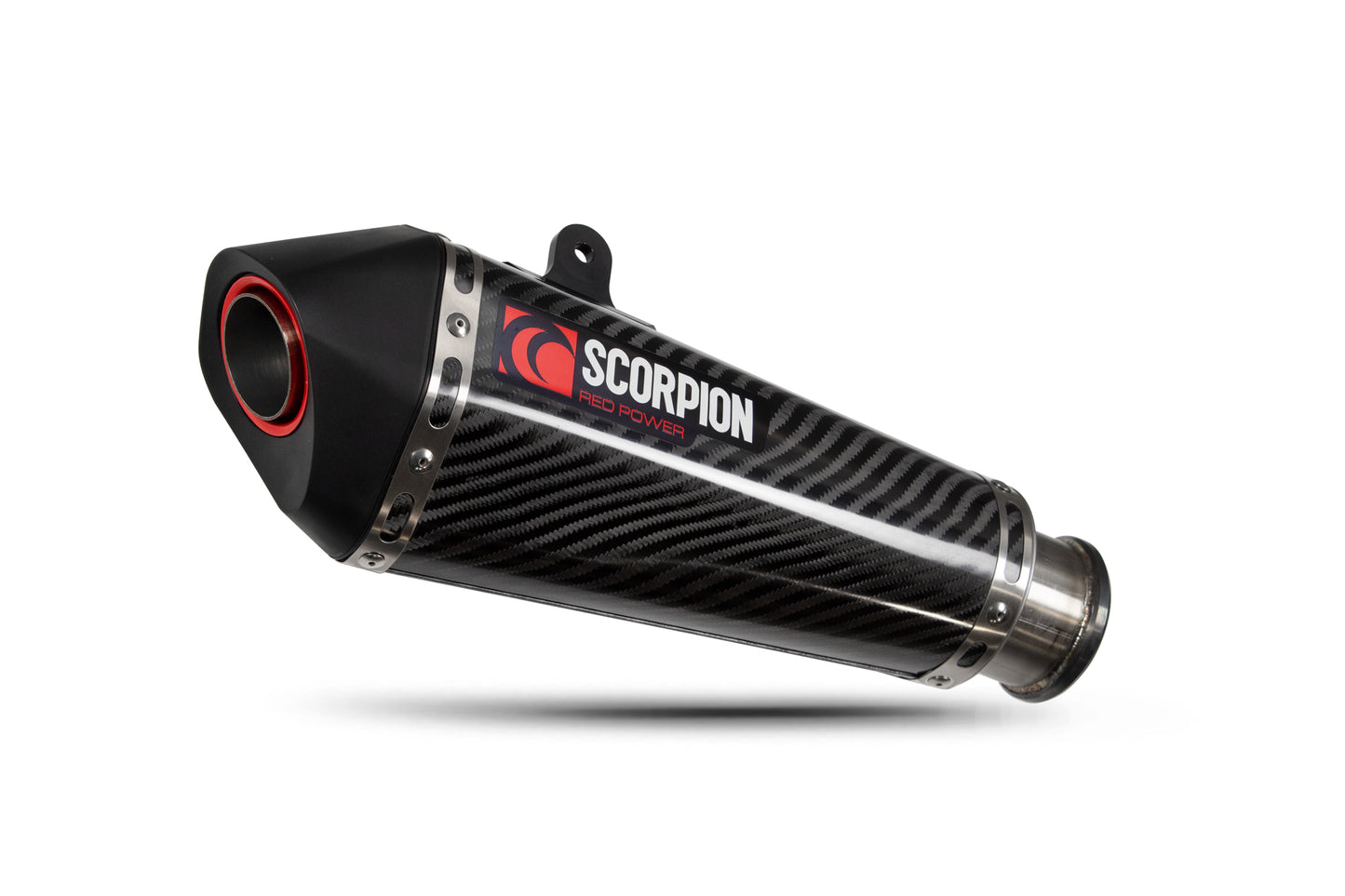 SCORPION SERKE TAPER SLIP-ON KTM SUPER DUKE R 14'-19' CARBON FIBER