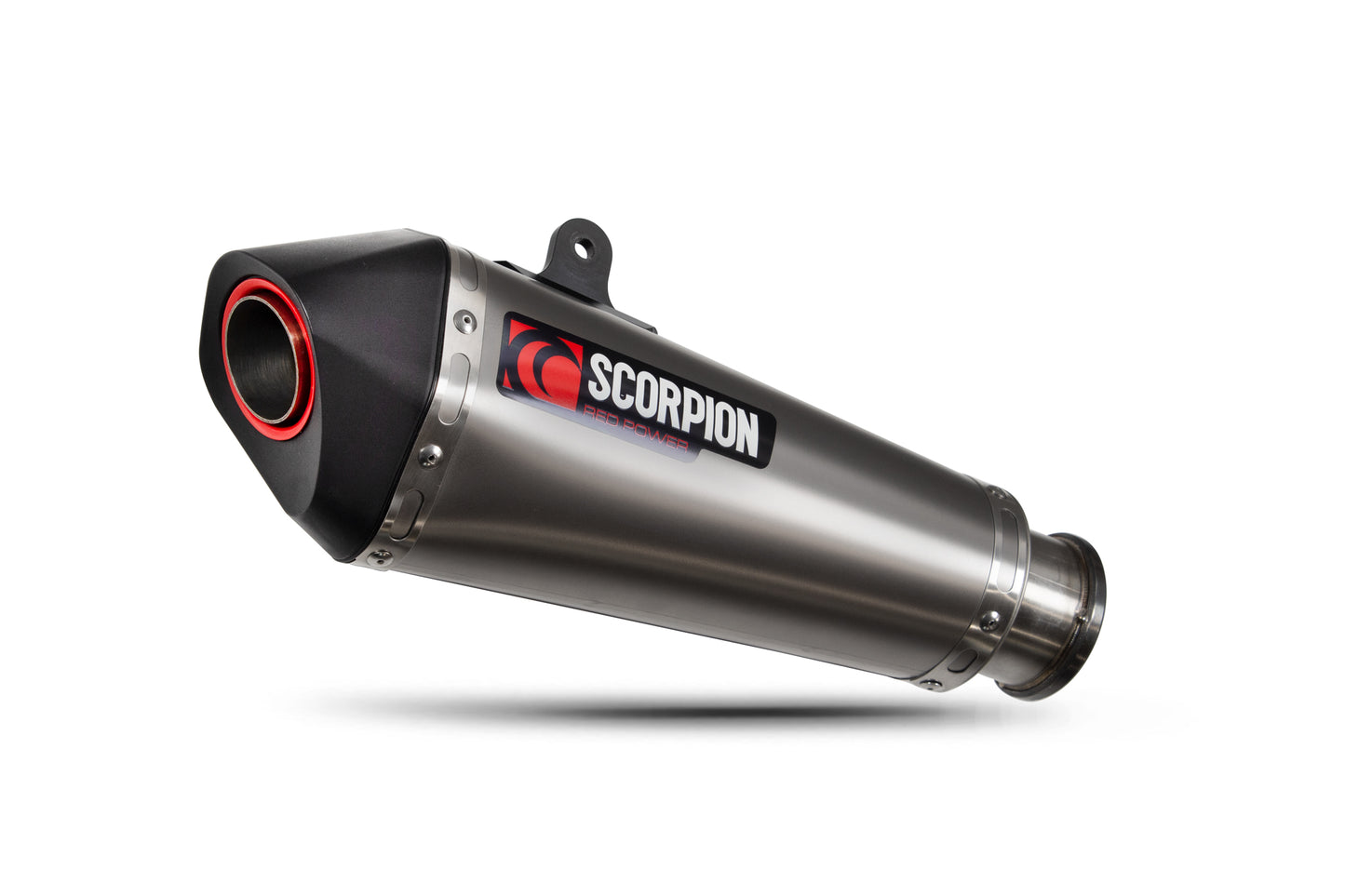 SCORPION SERKE TAPER SLIP-ON KTM SUPER DUKE R 14'-19' TITANIUM