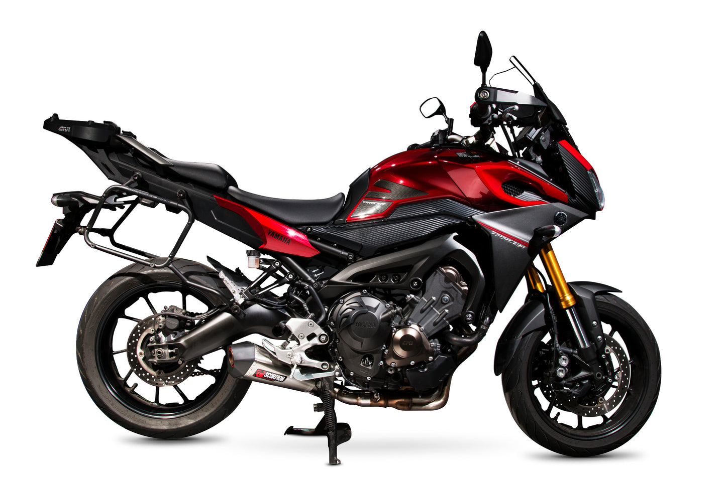 SCORPION SERKET TAPER SLIP-ON YAMAHA TRACER 900 /900GT 15'-20' STAINLESS STEEL.